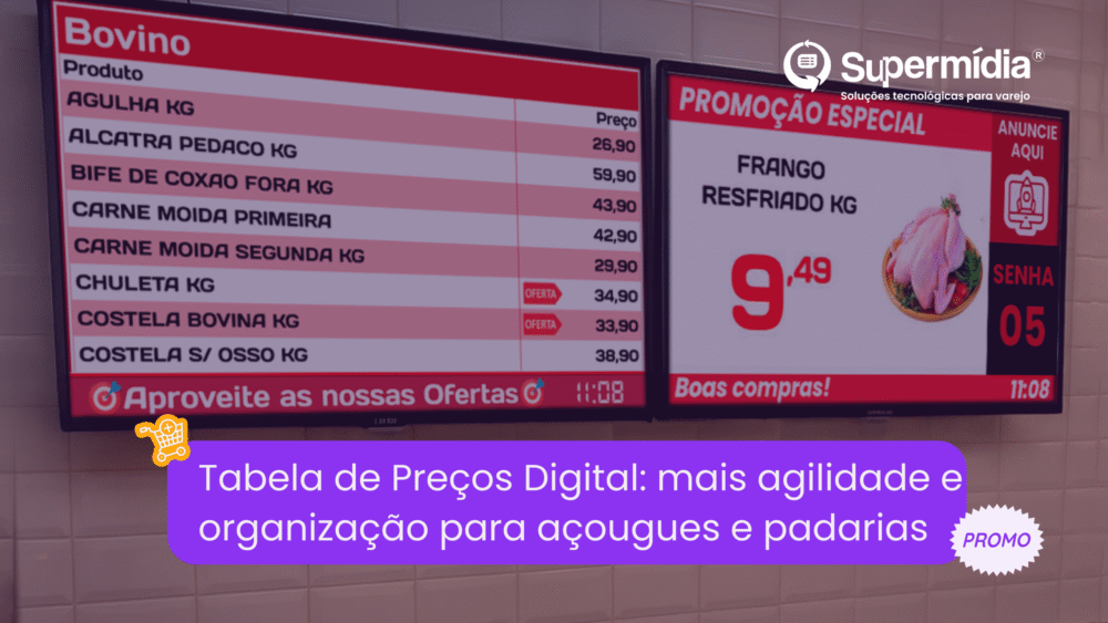 tabela de preços digitais para padarias e açougues