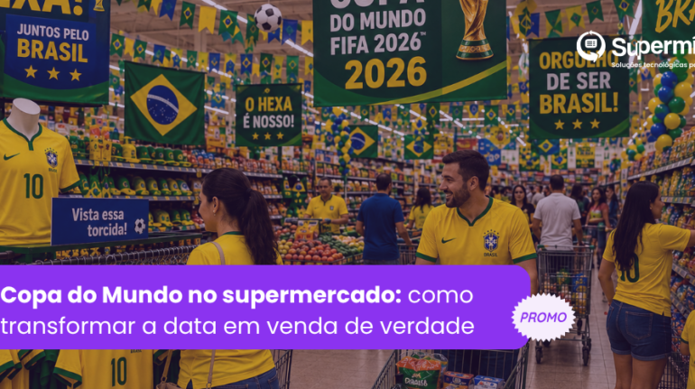 copa do mundo no supermercado
